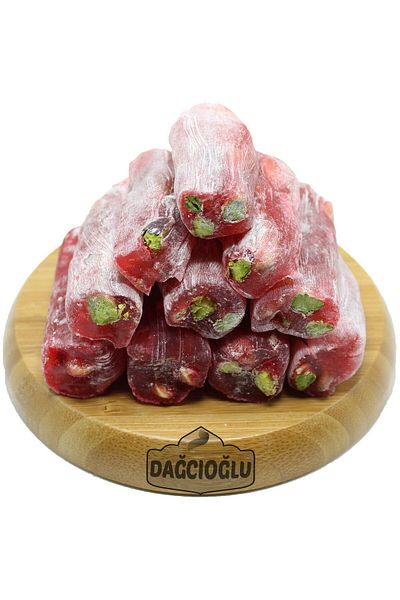 Dağcıoğlu Pistachio Pomegranate Flavored Wick Turkish Delight 1 kg