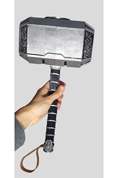 etmo 3d dizayn Thor'un Çekici & Thor Hammer & Mjollnir-30 Cm