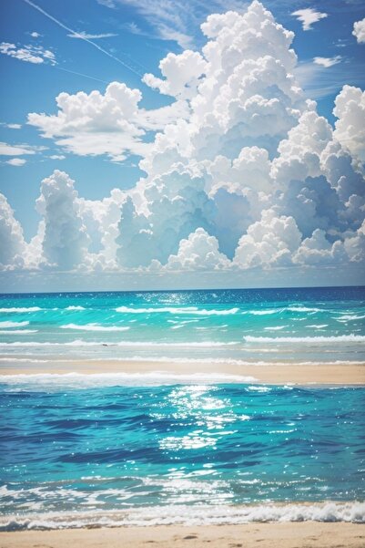 LİLYHOBBYLAND Renkli Baskılı Sayılarla Boyama Hobi Seti (Çerçeveli) 40x50 cm:...