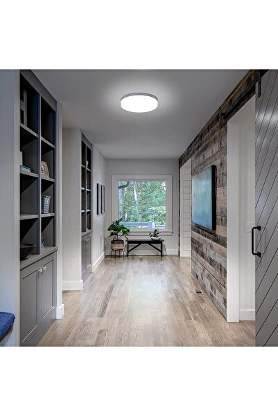 Gökyüzü Panel Lüks Yuvarlak Avize 25watt-30cm X 30cm Lüks Led Aydınlatma, Lük...