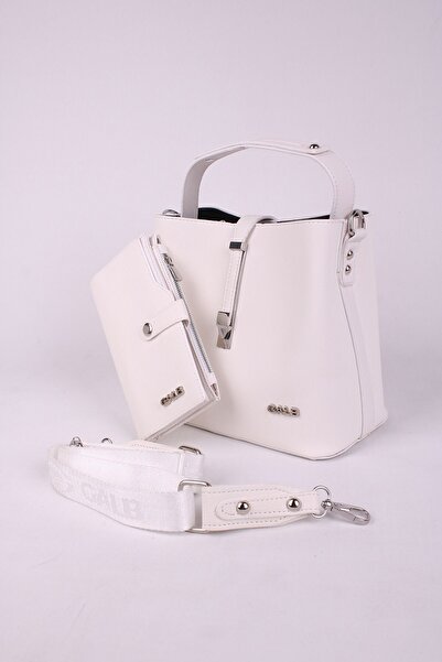 GALB LEATHER New Season Women's Shoulder Bag - 4 Compartments, Adjustable Wid...