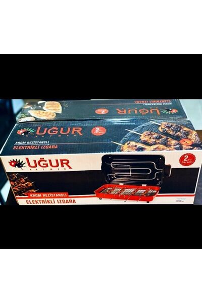 Uğur Büyük Boy Emaye Borulu Sistem Elektrikli Izgara-barbekü