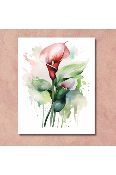 Genel Markalar Sayılarla Boyama Hobi Seti 40x50 cm (Çerçeveli- Renkli Baskılı...