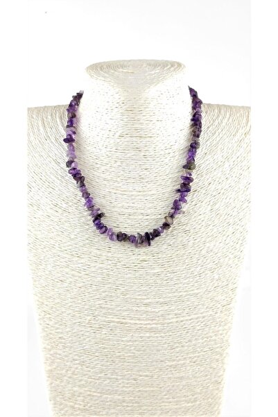 TAŞ RÜYASI قلادة حجر الجمشت المكسور (جودة عالية)