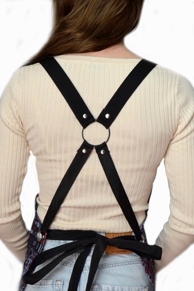 styleapron مريلة باريستا للمقهى - المطعم - الحلاق - الشعر - الفندق