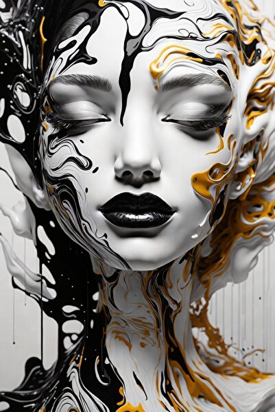 Genel Markalar Sayılarla Boyama Hobi Seti Renkli Baskılı (ÇERÇEVELİ) 40x50 Cm...