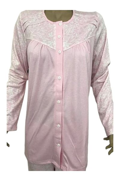 NENA COLLECTION Nena Robe Front Open Pajama Set 14295