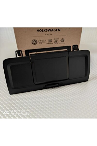 OEM Passat B6 B7 (2006-2015) Uyumlu Arka Konsol Cakmak Kapagi (Siyah)