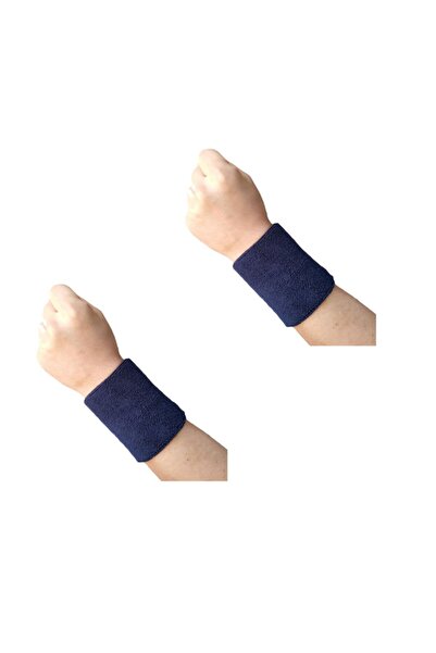 By Leon 1982 سوار يد رياضي باللون الأزرق الداكن للجنسين 2 قطعة