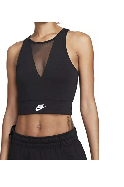 Nike Sportswear Kadın Siyah/Beyaz Kısa Dans Atleti DV0333-010