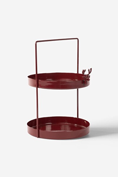 Rarart Concept Geyik Figürlü Kırmızı Metal Düzenleyici - Çok Amaçlı Organizer...