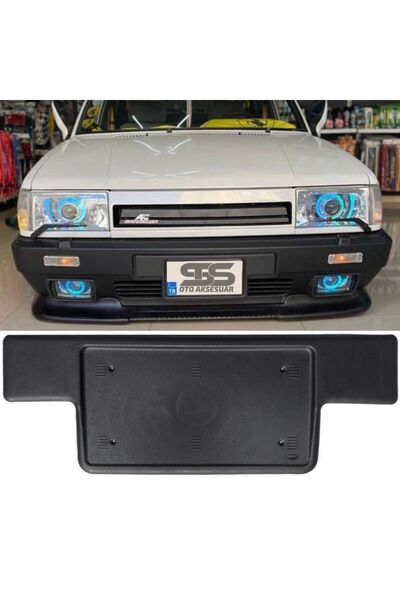 STS Oto Aksesuar Tofaş T Tip Plastik Ön Tampon Arka Tampon Kare Plaka Çeviric...