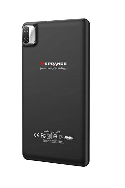 SPRANGE L7 7 İnç 2GB RAM 64GB Dahili Hafıza Tablet PC – Android Tablet