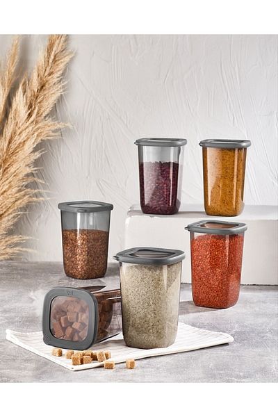 VİP AHMET 12 Pieces 1200ml Vipahmet Beach Storage Container