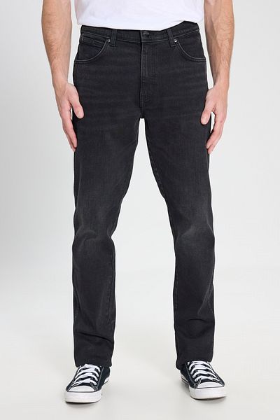 WRANGLER Anthracite Texas Slim Fit Stretch Jeans - Slim Fit Regular Waist Jeans