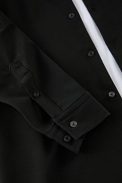 Trendyol Collection Tmnaw25go00042 Model Black Slim Fit Woven Shirt
