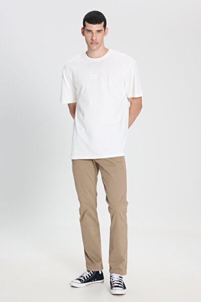 Lee Extreme Motion Slim Fit Dar Kesim Normal Bel Kahve Esnek Pantolon