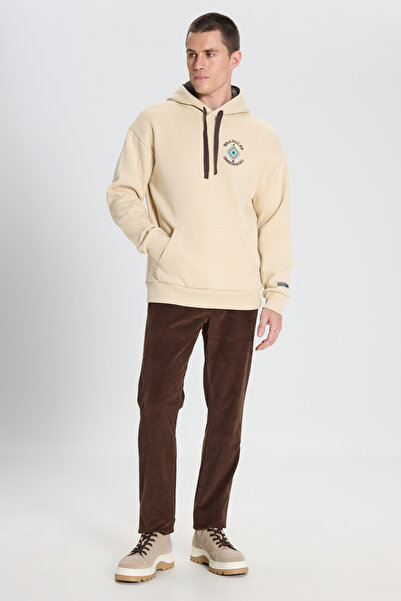 WRANGLER Texas Slim Fit Dar Kesim Normal Bel Kadife Esnek Pantolon