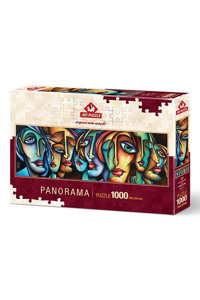 Art Puzzle 4446 Art Puzzle - Hybrid Sharing 1000 Piece Panorama Puzzle
