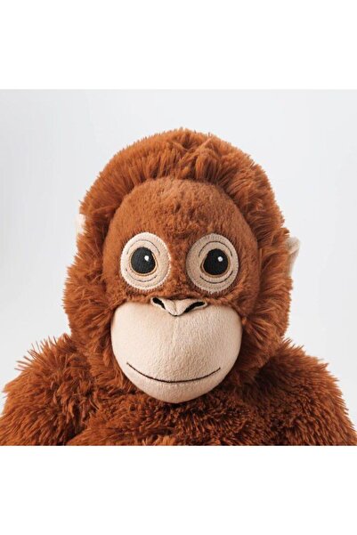 IKEA Yumuşak Oyuncak Maymun Orangutan Peluş Oyuncak 66 Cm