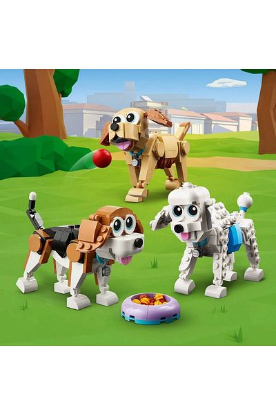 TOYFEST لعبة بناء الكلب اللطيفة - الخالق 31137