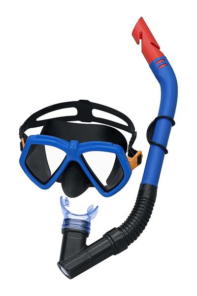 TOYFEST مجموعة نظارات السباحة Dominator Cozuk قناع الغطس - 7 سنوات - 14 سنة (أزرق) 24070