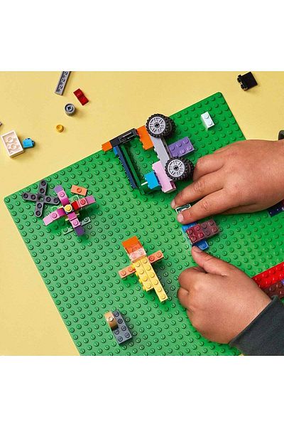 TOYFEST حصيرة اللوحة الخضراء - لعبة البناء الكلاسيكية 11023