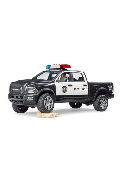 TOYFEST رام 2500 سيارة الشرطة والضابط