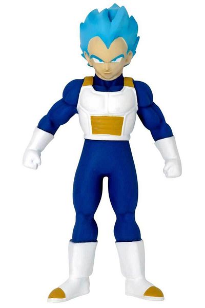 TOYFEST مجسم Monster Flex Dragon Ball المطاطي الناعم الممتد 15 سم - سايان بلو فيجيتا