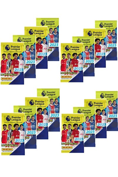 TOYFEST Panini Premier League 2022 - 23 Trading Card - England Premier League Football Player Cards (16 Pack)