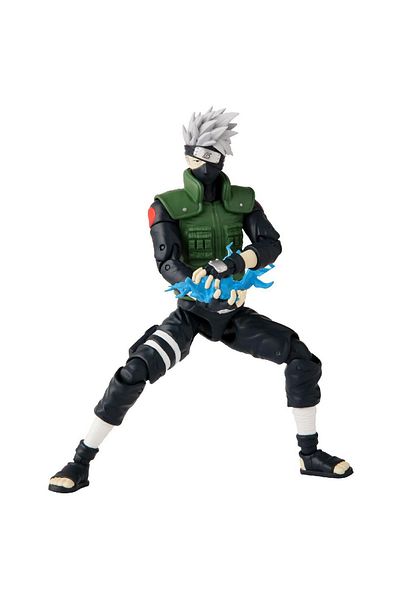 TOYFEST شخصية الرسوم المتحركة بانداي كاكاشي مقاس 15 سم - مع وضعية قابلة للعب وإدخال