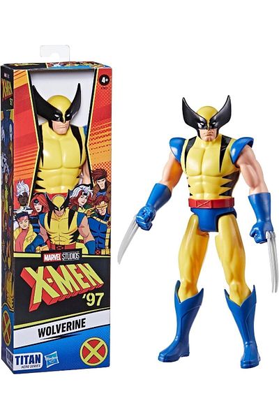 TOYFEST Marvel X - مجسم شخصية ولفيرين تيتان هيرو سيريز للرجال - 30 سم F7972