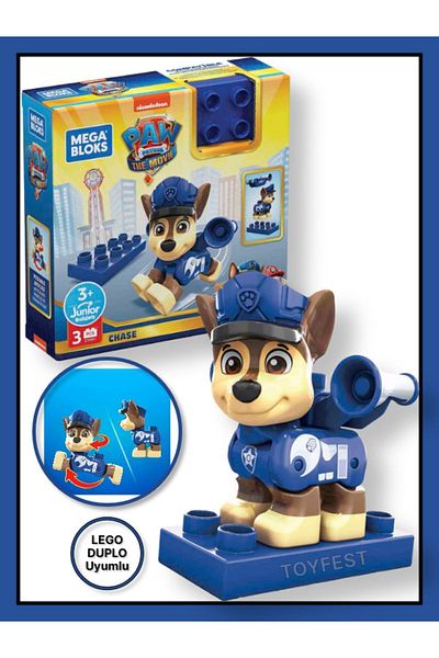TOYFEST Paw Patrol The Mighty Movie Movie Character Figures - Chase