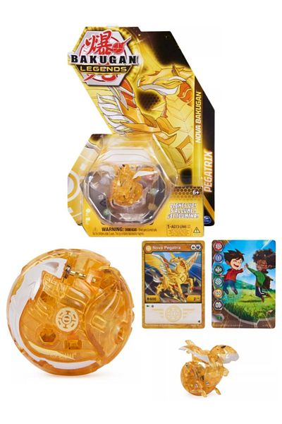 TOYFEST باكوجان ليجندز نوفا باكوجان - شخصية بيجاتريكس الخاصة باللون الأصفر الفاتح - قطعة واحدة