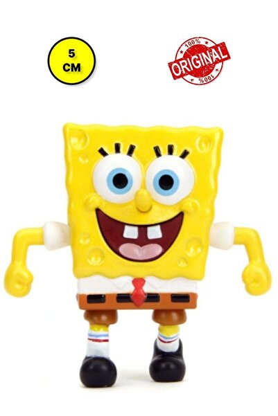TOYFEST Jada Sponge Bob Sünger Bob Metal Model Die - Cast Figür - 6.5 cm