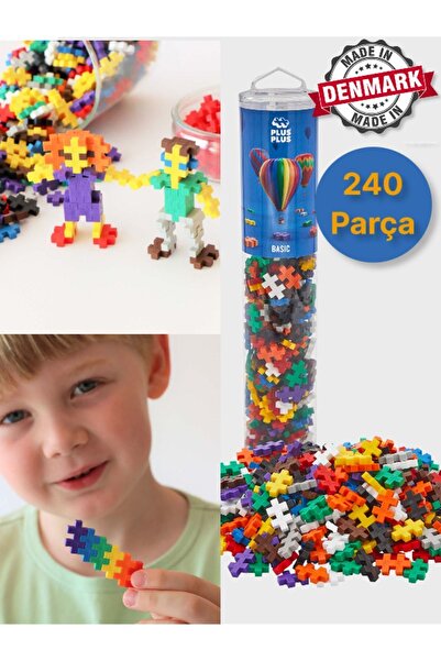 TOYFEST Plus - Plus Minecraft Temalı Silindir Kutuda Basic - Temel Başlangıç Yapı Oyuncağı (240 Parça ) 4185