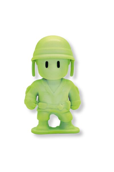 TOYFEST Stumble Guys Series 1 - 3D Mini 1 i Set of 5 Figures with Surprise - Megalodon Punk Army Man Hatshepsut