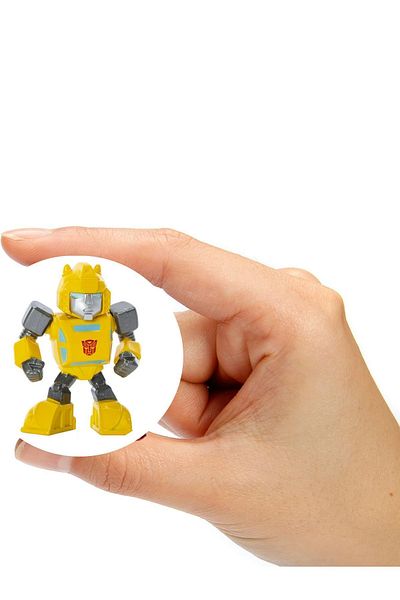TOYFEST نموذج معدني من Jada Transformers Bumblebee - مجسم مصبوب - 6.5 سم