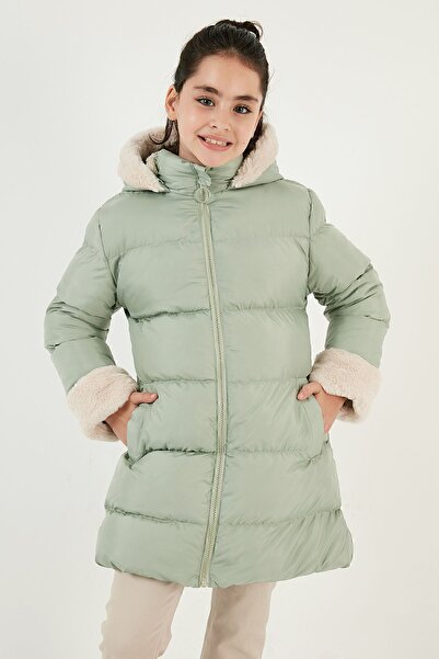 Lela İçi Yumuşak Astarlı Kapüşonlu Şişme Mont Kız Çocuk MONT 5761981
