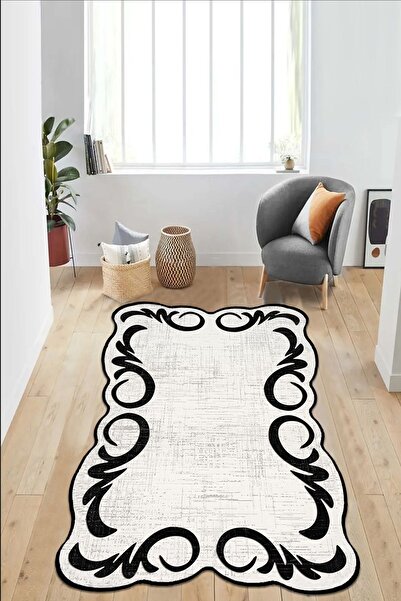 Chilai Home Molde Ecru Dekoratif Halı Djt