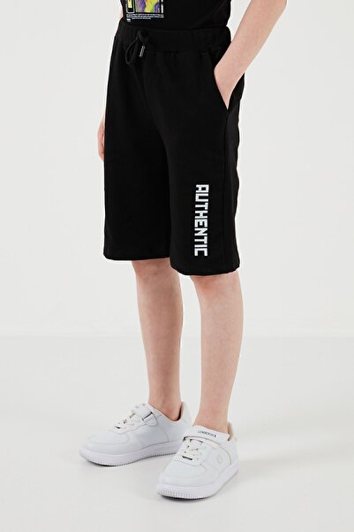 Lela Cotton Regular Fit Crew Neck Shorts Top and Bottom Set Boy's Suit6212011