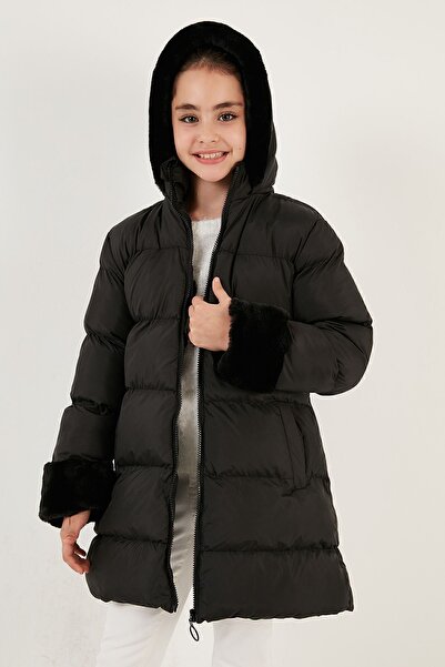 Lela Soft Lined Hooded Puffer Coat Girls' COAT 5761981