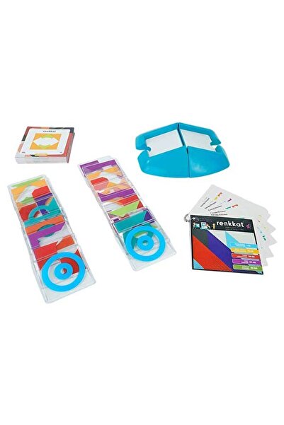 TÜZDER RENKKAT (İki Kişilik) Dikkat ve Zeka Oyunu 3+ Yaş 2 Oyuncu