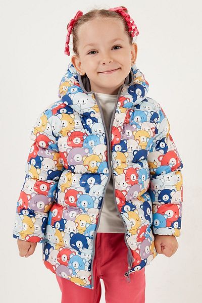 Lela Extra Padded Soft Fleece Hooded Puffer Coat Unisex Children's Coat 5763008
