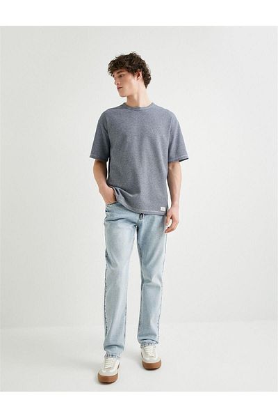 Koton Mark Jean - Straight Fit Tube Leg Jeans