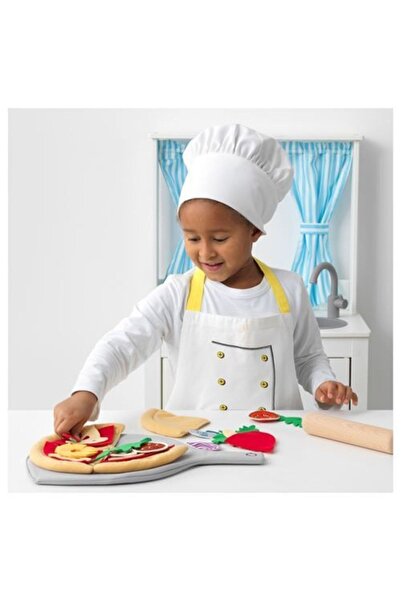 IKEA Yumuşak Oyuncak, Çok Renkli Pizza Meridyendukkan Çocuk Peluş Oyuncak Renkli