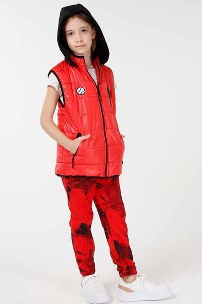 BRZ KIDS Unisex Hooded Children's Vest