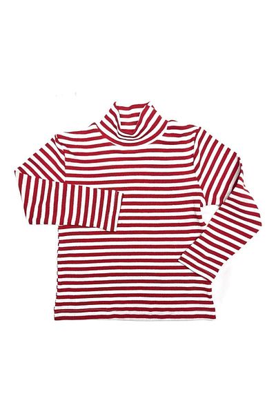 Cloise Детско боди с поло яка, червено