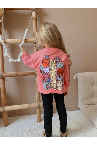 YİGİT BUTİK Character Printed Tights Set for Girl