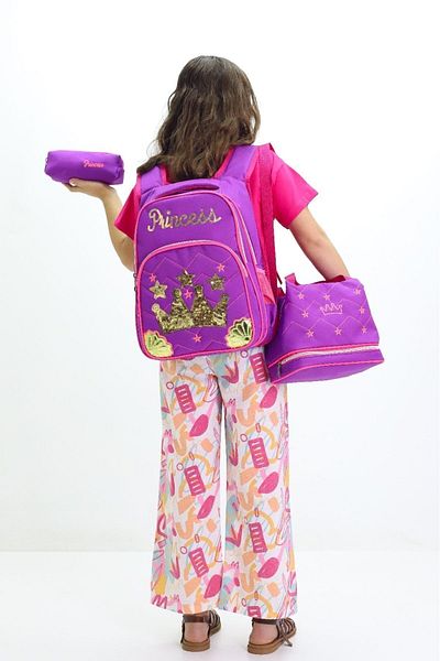 OWYON Set triplu pentru școală primară cu cutie termică de prânz nou sezon